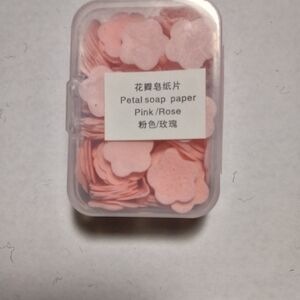 Rose Petal Paper Soap